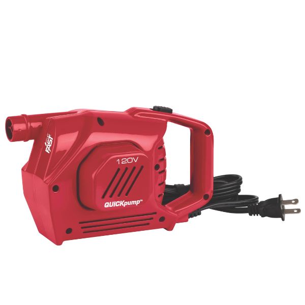 Inflador Eléctrico Coleman Quickpump Rojo (2000017847) yapcr.com Costa Rica