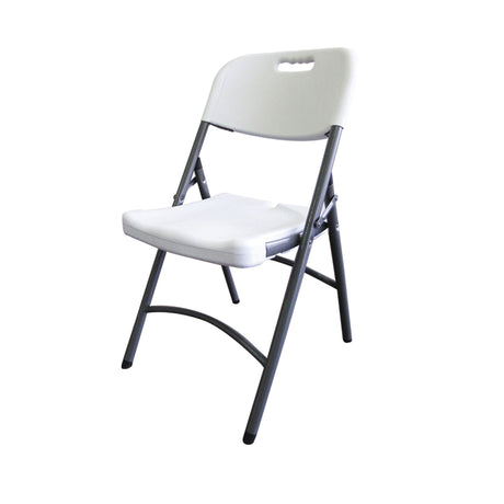 Silla Plegable Blanca de Polietileno Vegga yapcr.com Costa Rica