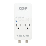 Supresor de Picos para Electrodomésticos 1800W/15AMP CDP (R-SS2TV) yapcr.com Costa Rica