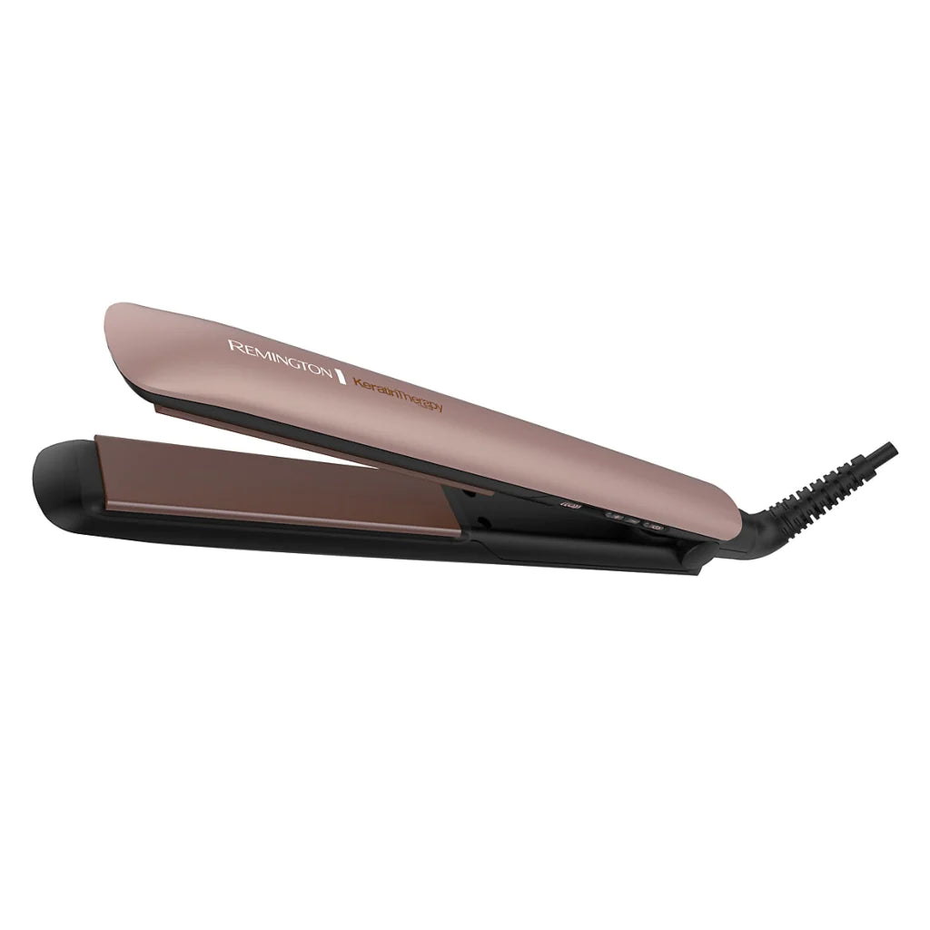 Plancha Alisadora Keratin Therapy Remington (S8599 (110) F) yapcr.com Costa Rica