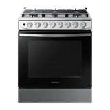 Cocina de Gas con Quemador de Triple Potencia 30" Samsung NX52T5311LS/AP