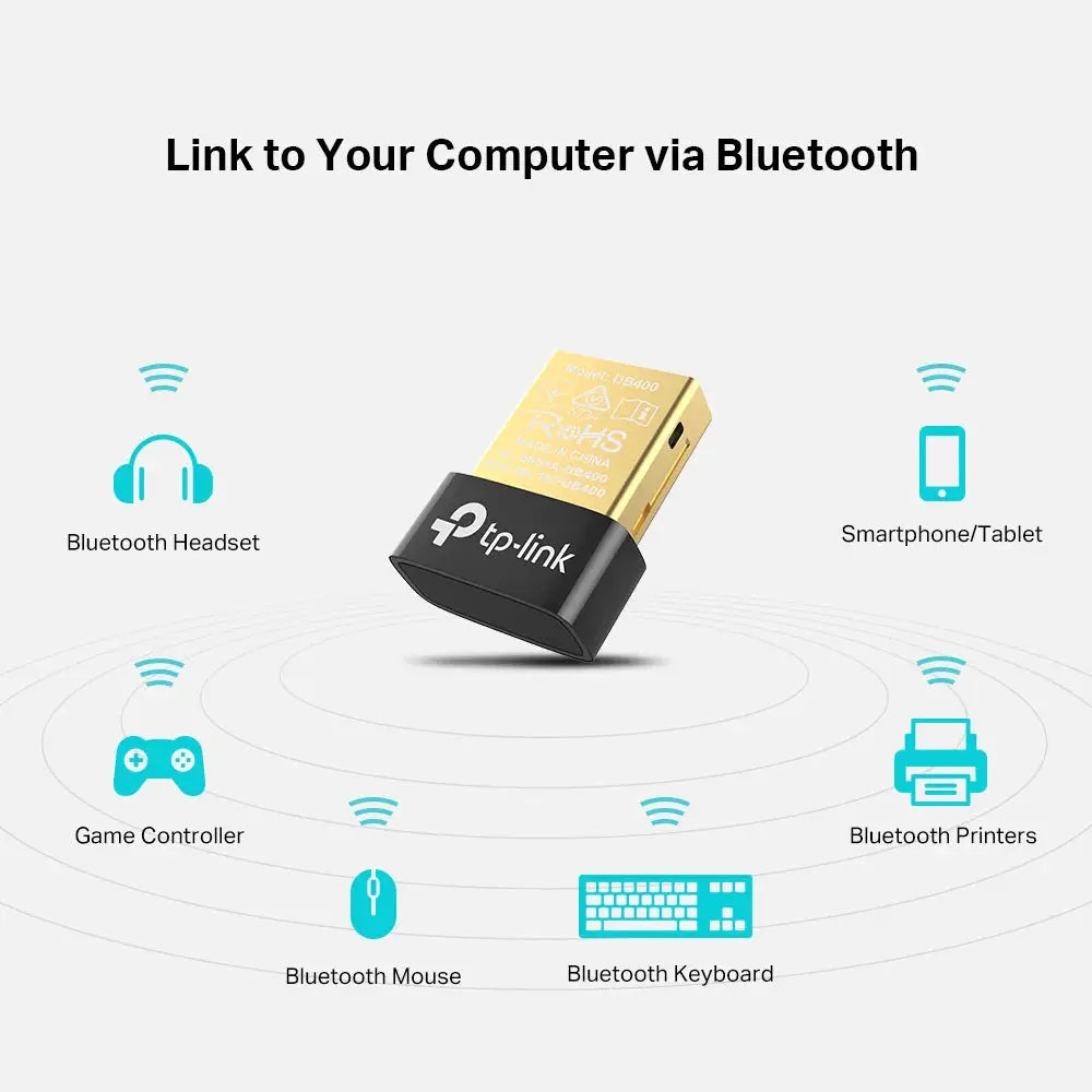 Adaptador Inalámbrico USB Bluetooth 4.0 TP-Link UB400