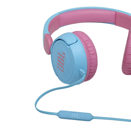 Audífonos Alámbricos de Diadema para Niños JBL JR310 Celestes (JBLJR310BLUAM) yapcr.com Costa Rica