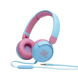 Audífonos Alámbricos de Diadema para Niños JBL JR310 Celestes (JBLJR310BLUAM) yapcr.com Costa Rica