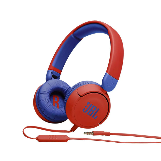 Audífonos Alámbricos de Diadema para Niños JBL JR310 Rojos (JBLJR310REDAM) yapcr.com Costa Rica