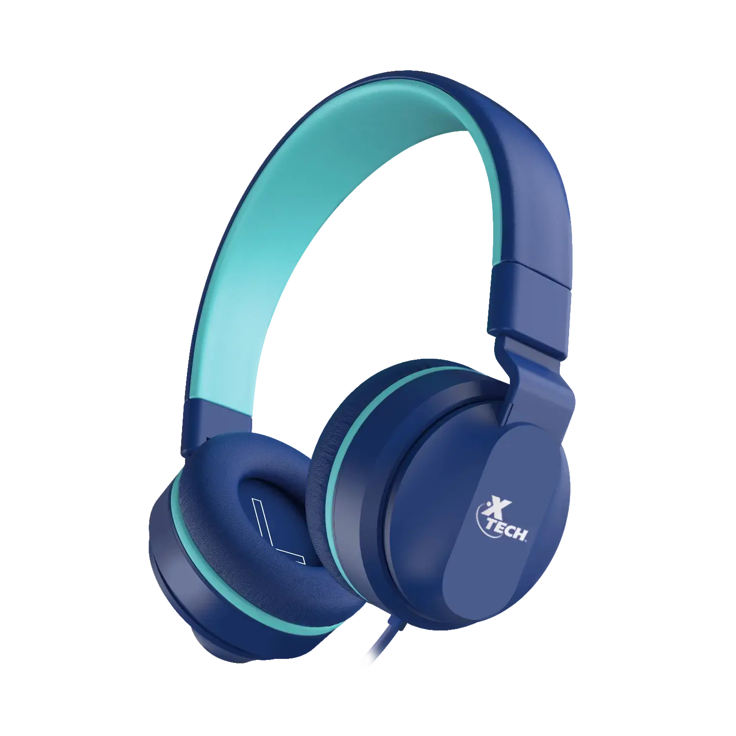 Audífonos Alámbricos de Diadema para Niños Xtech Avid Azul (XTH-356)