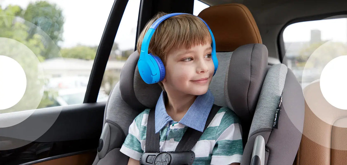 Audífonos Inalámbricos para Niños Belkin SoundForm Mini Azul (AUD002btBL)