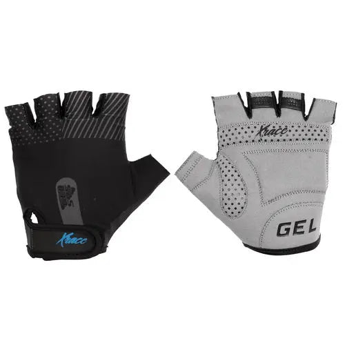 Guantes de Ciclismo X-RACE Talla L Negro/Azul (XR-8098)