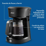 Coffee Maker Eléctrico 12 Tazas Oster (BVSTDCS12BN) yapcr.com Costa Rica