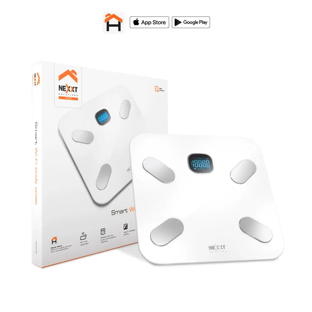 Báscula Corporal Wi-Fi Inteligente Nexxt (NHA-S130)