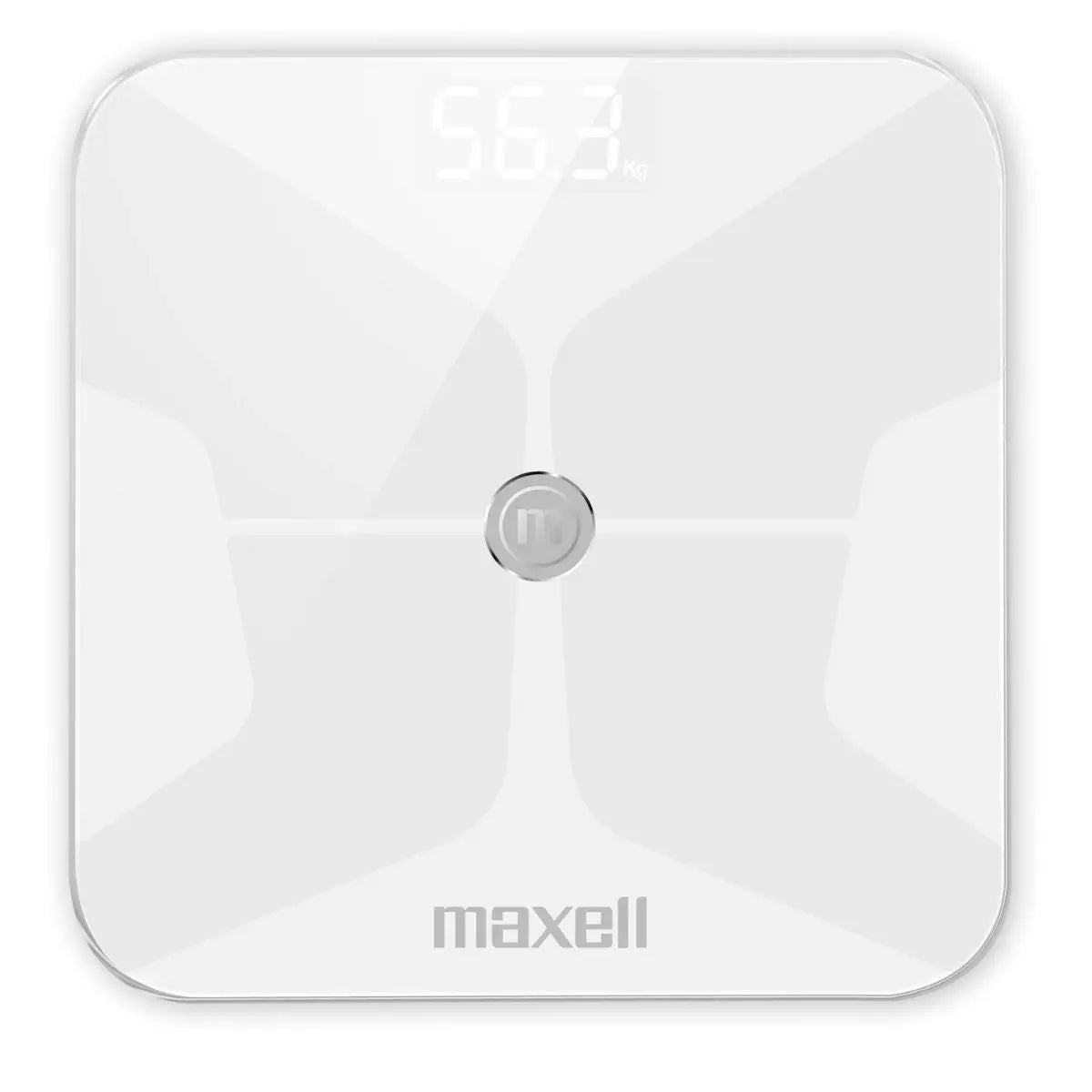 Báscula Inteligente Bluetooth Maxell Fitness Scale DFS-1 BT Blanca