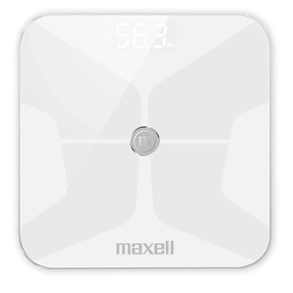 Báscula Inteligente Bluetooth Maxell Fitness Scale DFS-1 BT Blanca