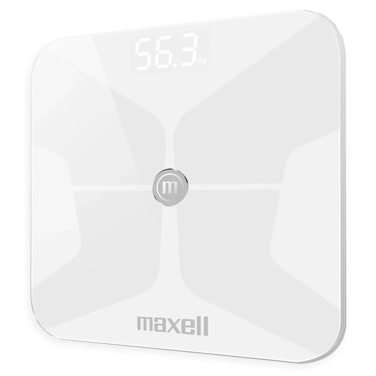 Báscula Inteligente Bluetooth Maxell Fitness Scale DFS-1 BT Blanca