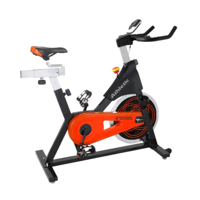 Bicicleta Estacionaria Spinning Rueda 18 KG Athletic 2100BS (FL02003-003) yapcr.com Costa Rica