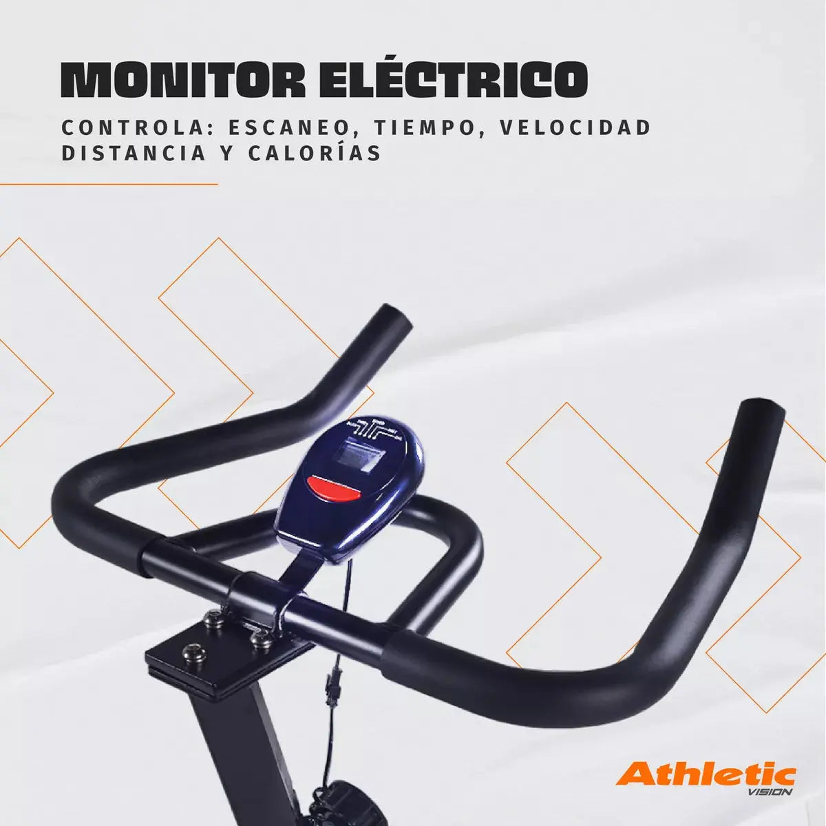 Bicicleta Estacionaria Spinning Rueda 18 KG Athletic 2100BS (FL02003-003) yapcr.com Costa Rica