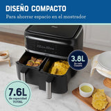 Freidora de Aire Dual 7.6 Litros Oster (CKSTAF7MCDDF) yapcr.com Costa Rica