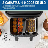 Freidora de Aire Dual 7.6 Litros Oster (CKSTAF7MCDDF) yapcr.com Costa Rica