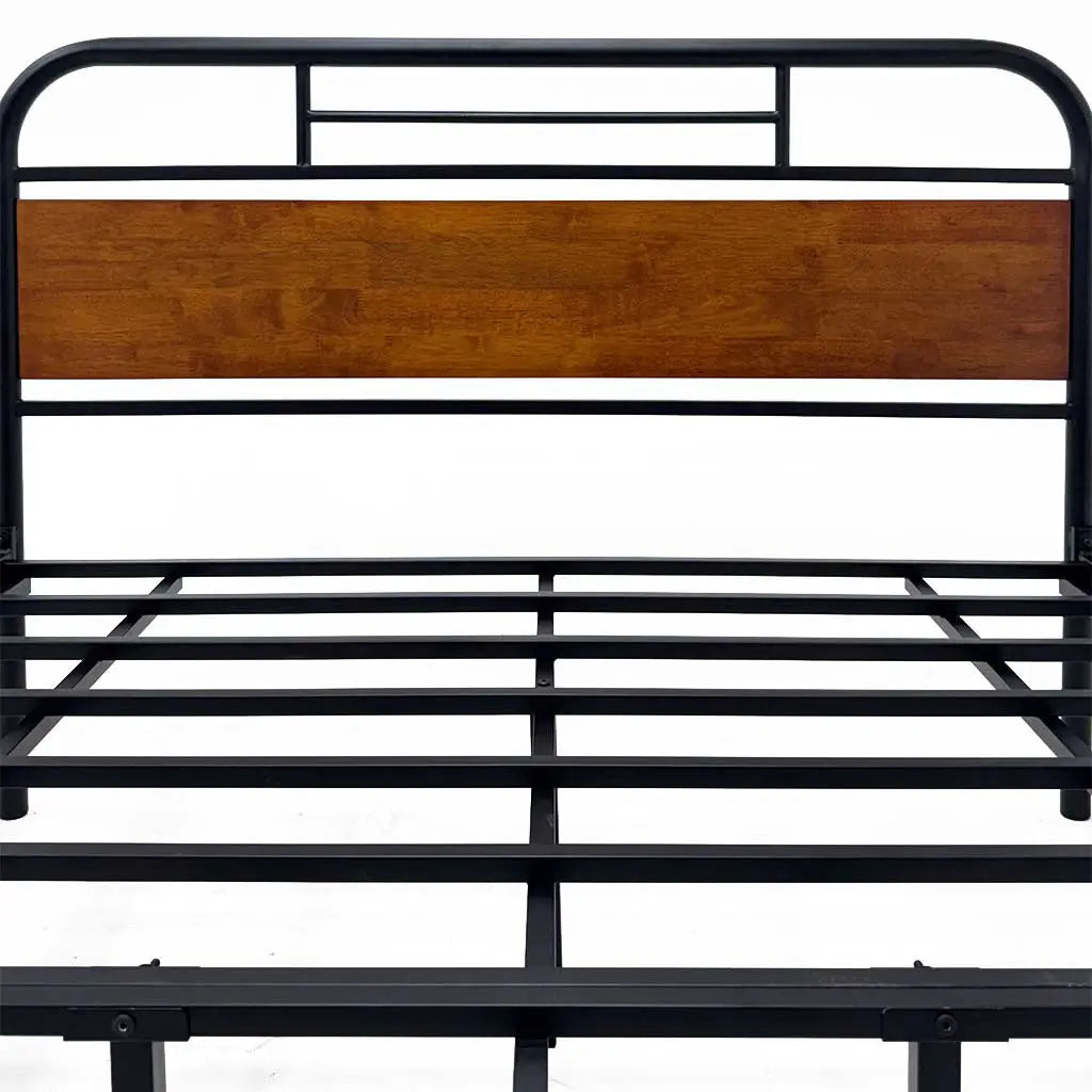 Cama Metal Madera Matrimonial Tokoa (CA-1700) yapcr.com Costa Rica