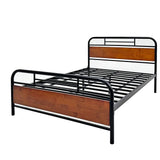 Cama Metal Madera Matrimonial Tokoa (CA-1700) yapcr.com Costa Rica