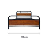 Cama Metal Madera Matrimonial Tokoa (CA-1700) yapcr.com Costa Rica