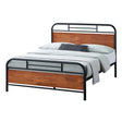 Cama Metal Madera Matrimonial Tokoa (CA-1700) yapcr.com Costa Rica