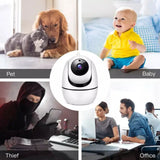 Cámara de Vigilancia Robótica 360° Wi-Fi 1080P Full HD Sunivision para Interiores (AP-AJ688-2MP)