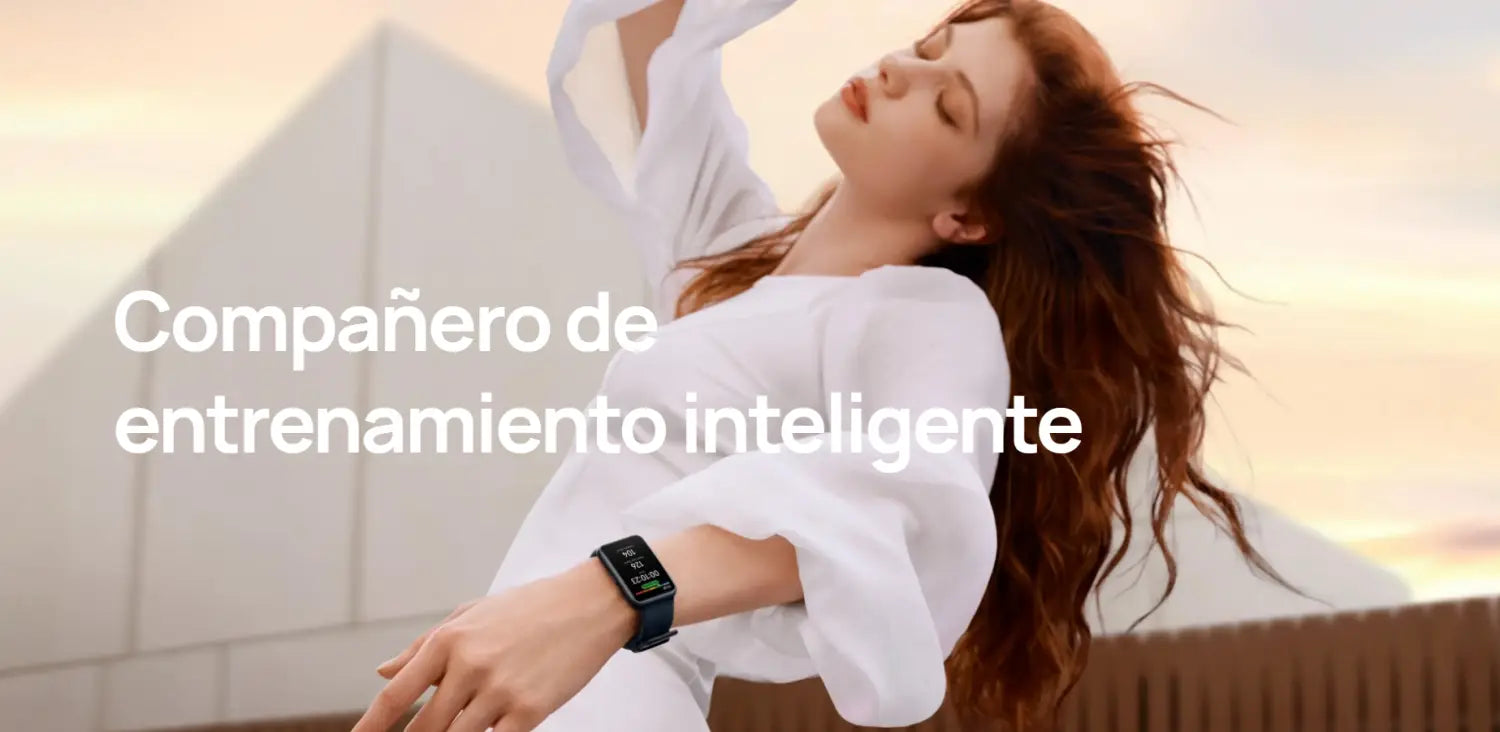 Pulsera Inteligente Huawei Watch Fit SE Rosada con tecnología Huawei TruSeen™.