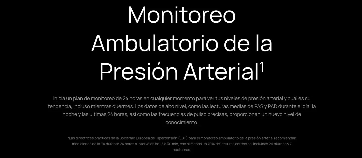 Información sobre presión arterial en el Reloj Inteligente Huawei Watch D2 Dorado.