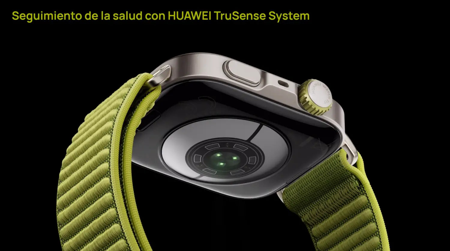 Reloj inteligente Huawei Watch Fit con banda verde, compatible con reloj inteligente Huawei