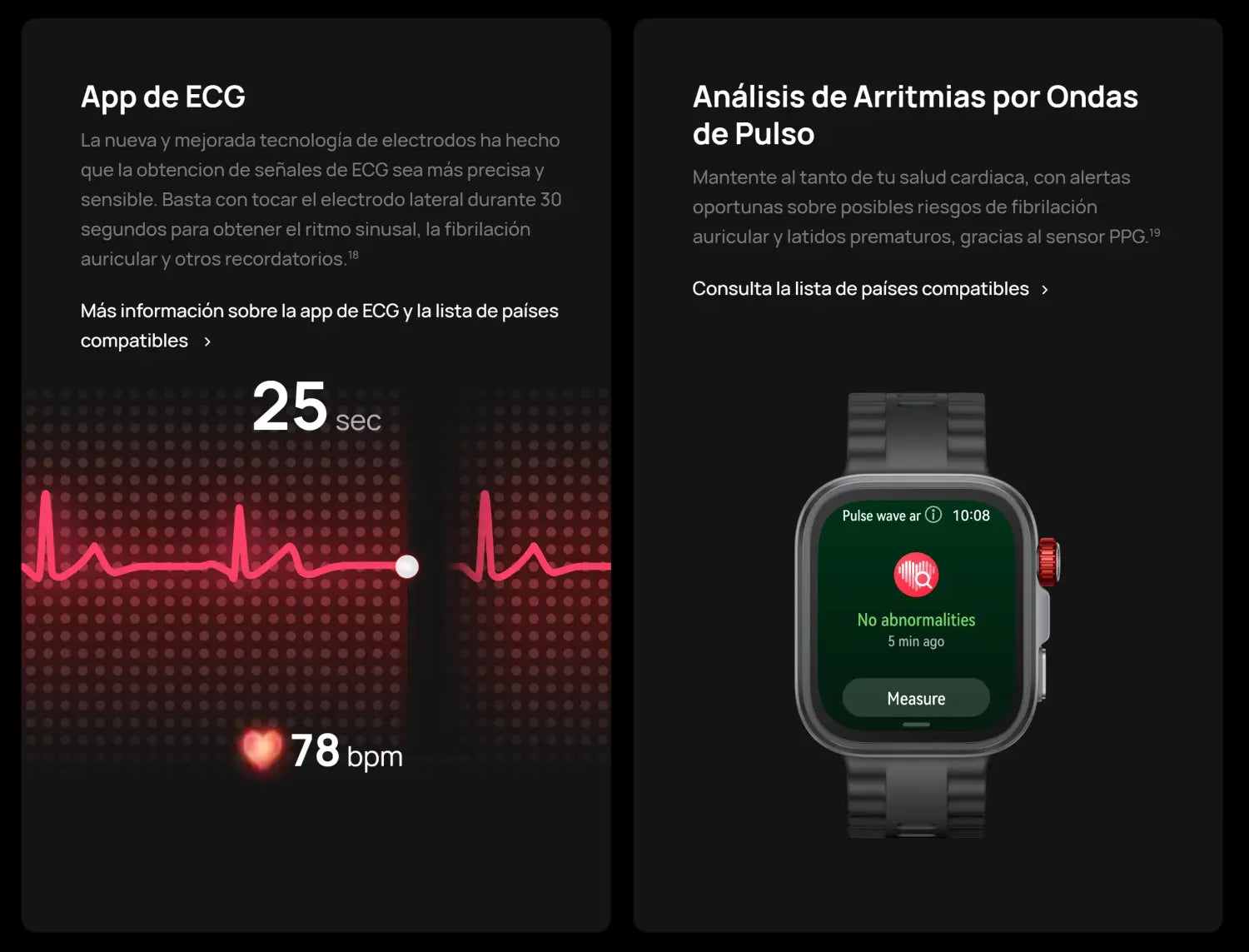 Imagen de reloj inteligente Huawei Watch Fit 4 Pro Azul con funciones de monitoreo de salud