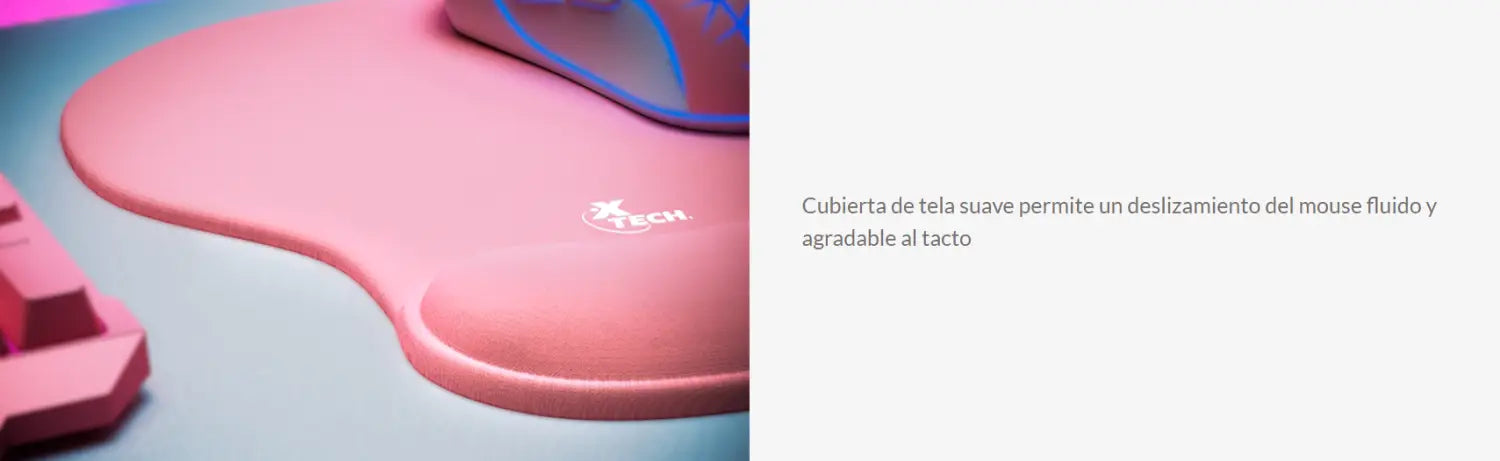 Mouse Pad Con Reposamuñecas de Gel Xtech XTA-530 en Costa Rica con envío seguro.