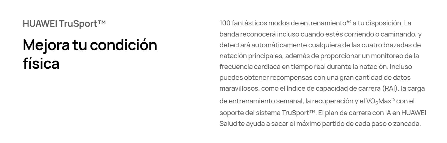 Publicidad de Pulsera Inteligente Huawei Band 8 Sakura Negra con Huawei TruSleep™.