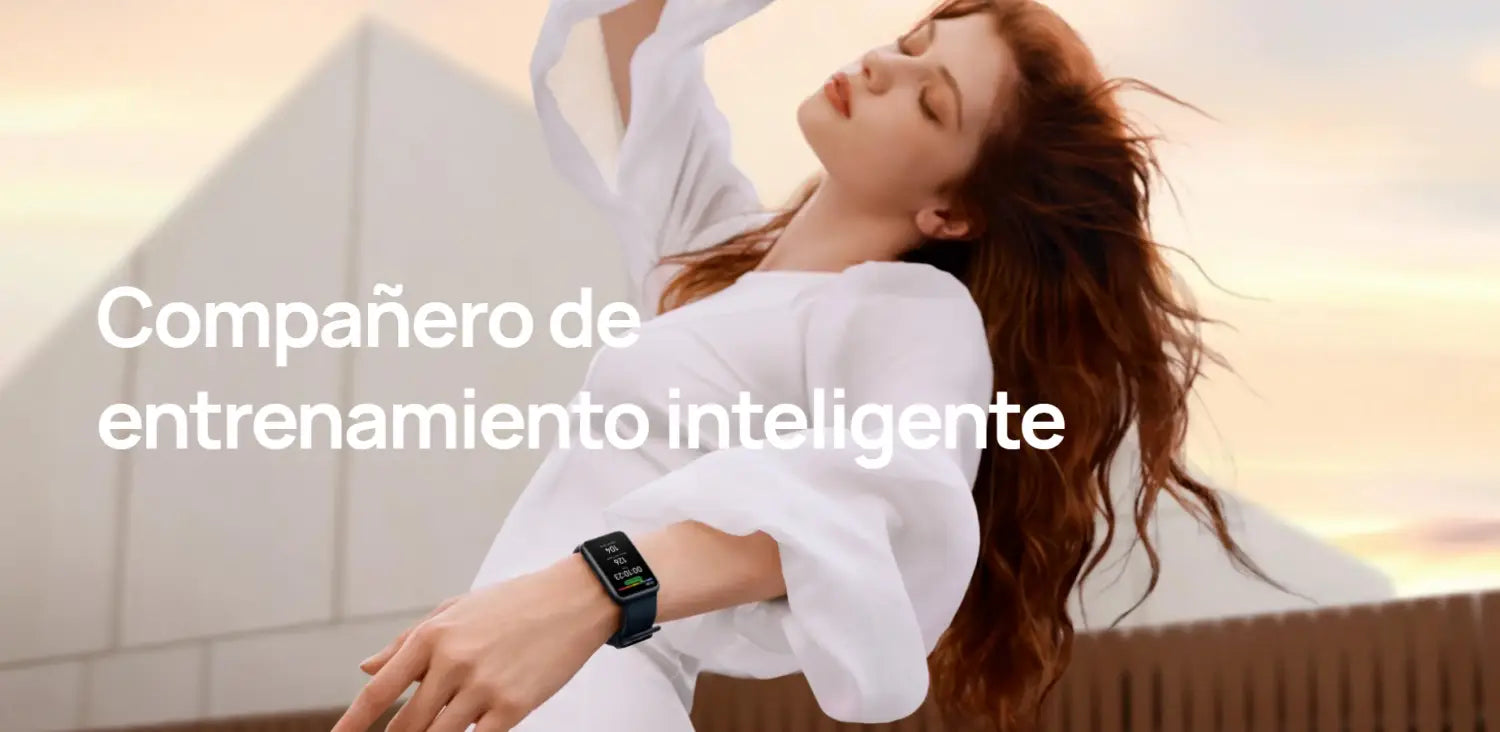Reloj Inteligente Huawei Watch Fit SE Negro con frecuencia cardiaca siempre activada.