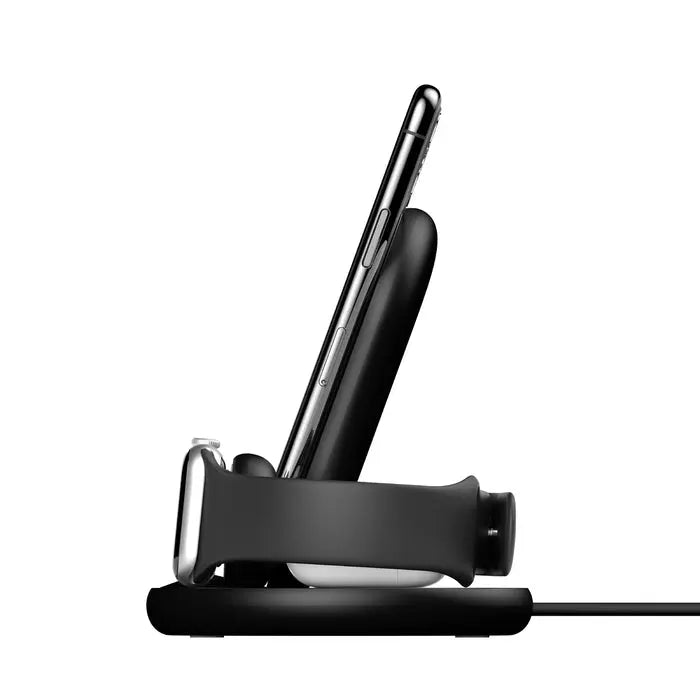 Cargador Inalámbrico Boost Charge 3 en 1 para Dispositivos Apple Negro Belkin (WIZ001ttBK)