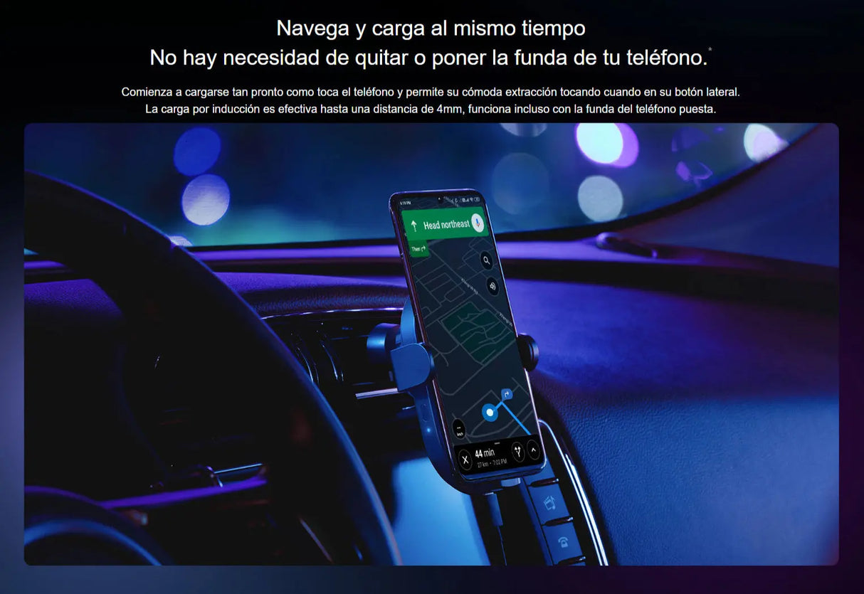 Cargador Inalámbrico para Auto Xiaomi Mi 20W (24792)