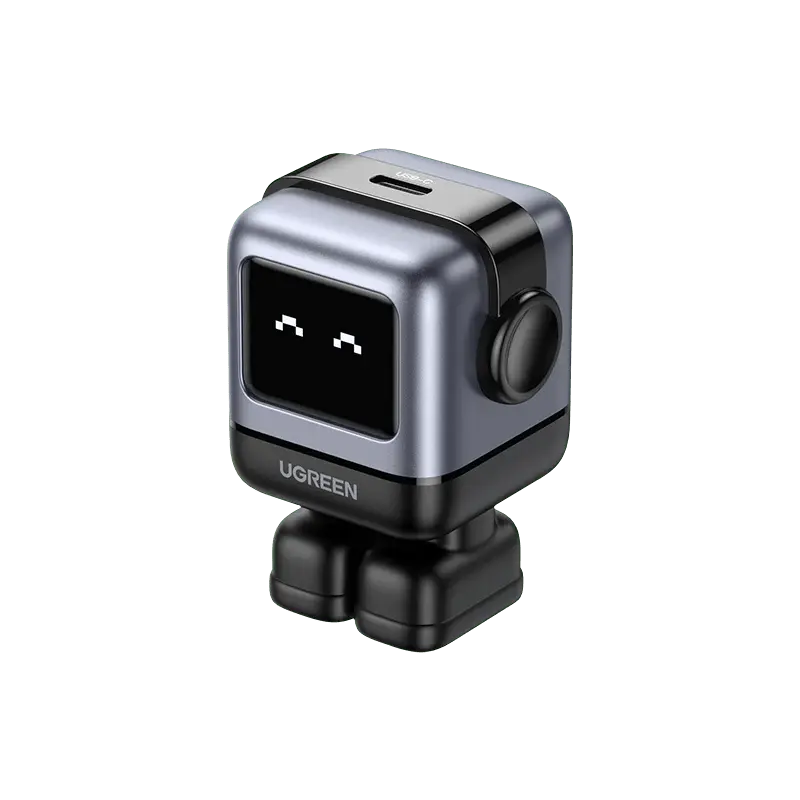 Cargador de Pared - USB-C - 30W - Ugreen Nexode Robot PD GaN Gris (CD359) yapcr.com Costa Rica