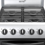 Cocina de Gas 20" 4 Quemadores Acros (NAW1001S) yapcr.com Costa Rica