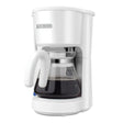 Coffee Maker Black+Decker 5 Tazas Blanco (CM0701W) yapcr.com Costa Rica