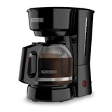 Coffee Maker Eléctrico 12 Tazas Black+Decker (CM0915BK-LA) yapcr.com Costa Rica