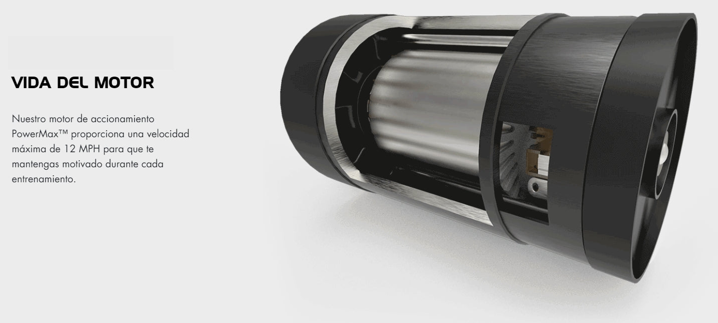 Motor de caminadora eléctrica 4.0 HP Spirit XT685 ideal para medir frecuencia cardíaca.