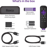 Dispositivo de Streaming 4K Roku Premiere Negro