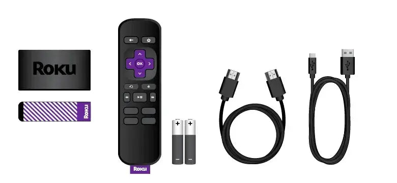 Dispositivo de Streaming HD Roku Express Negro (3960RW)