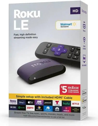 Dispositivo de Streaming HD Roku LE Negro