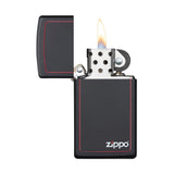 Encendedor de Bolsillo Zippo Slim Spectrum Negro Mate (1618ZB)