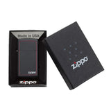 Encendedor de Bolsillo Zippo Slim Spectrum Negro Mate (1618ZB)