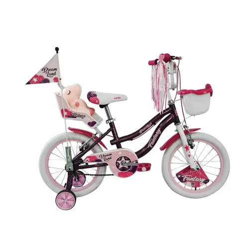 Bicicleta Infantil Fantasy - 16 - Niña - Morado/Fucsia yapcr.com Costa Rica