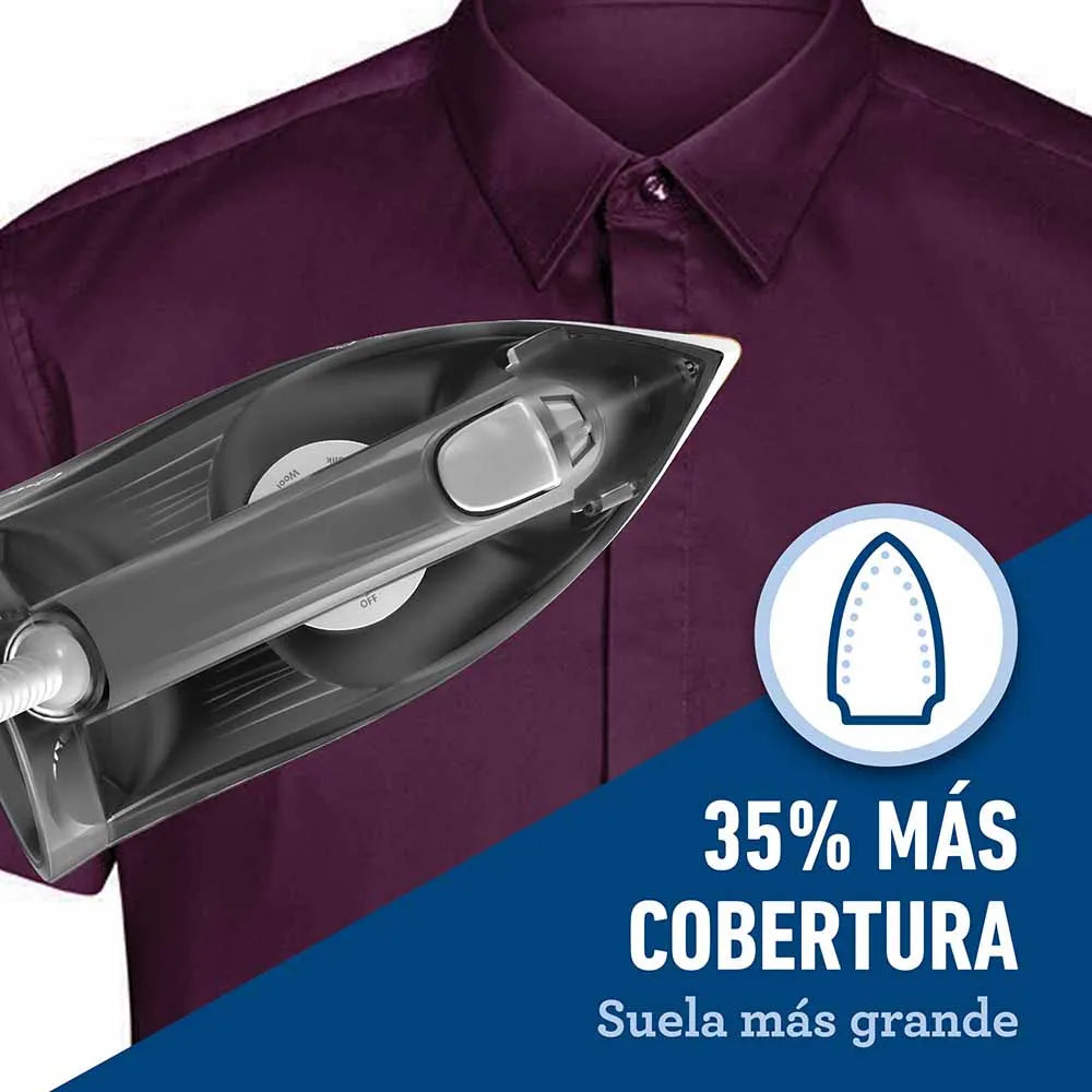 Plancha de Vapor Suela Cerámica Oster (GCSTEP2501) yapcr.com Costa Rica