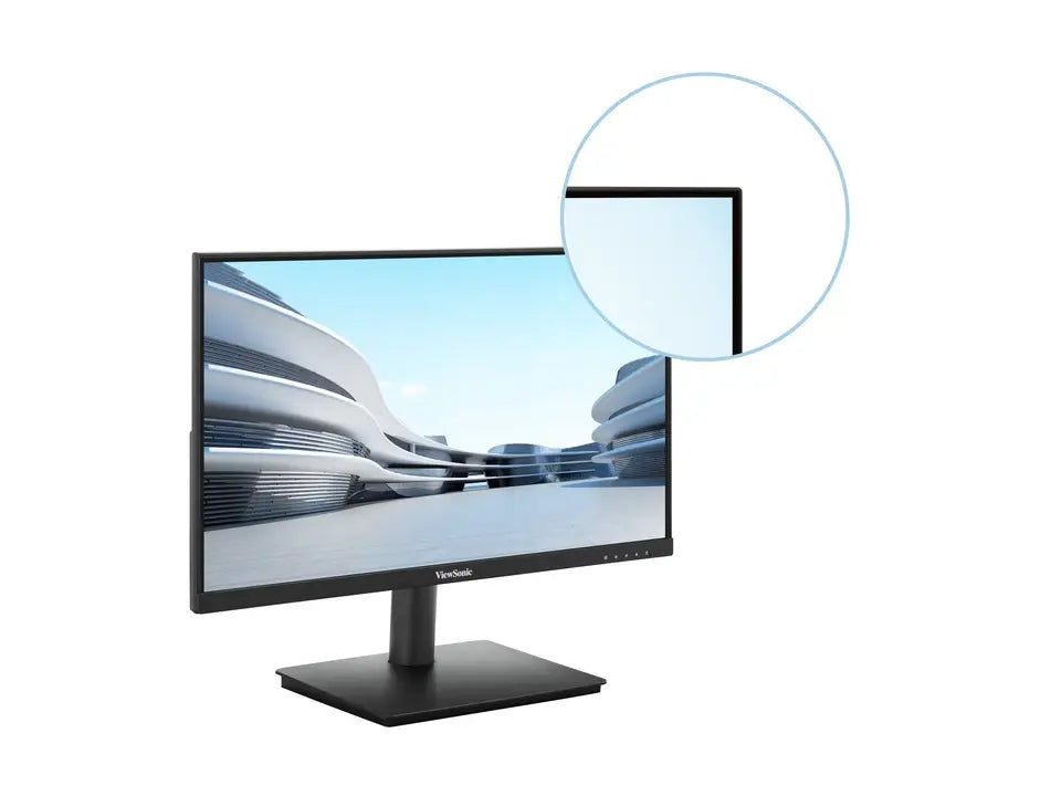 Monitor Viewsonic VA 22’’ con actualización variable y resolución Full HD 1080p.