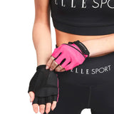 Guantes de Ejercicio Elle Sport Rosados (SR6358)