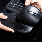 Mouse Inalámbrico Semi-Vertical KlipXtreme Flexor KMW-750 yapcr.com Costa Rica